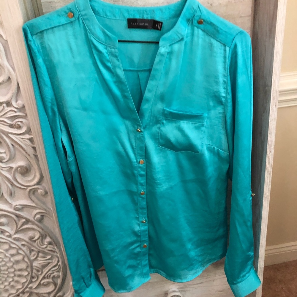 Women’s Limited teal blouse size small